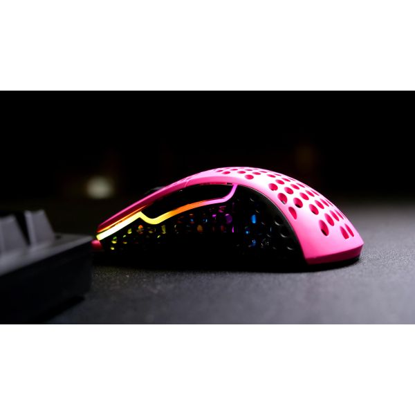 Xtrfy M4 RGB muis Rechtshandig USB Type-A Optisch 16000 DPI (XG-M4-RGB-PINK)