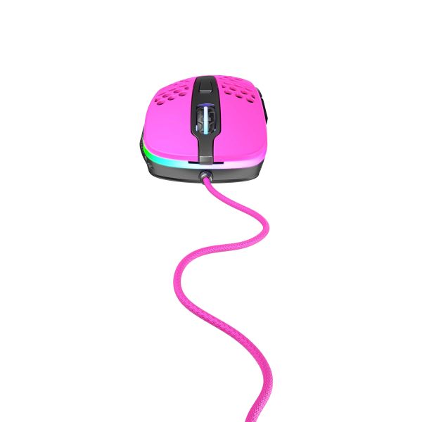 Xtrfy M4 RGB muis Rechtshandig USB Type-A Optisch 16000 DPI (XG-M4-RGB-PINK)