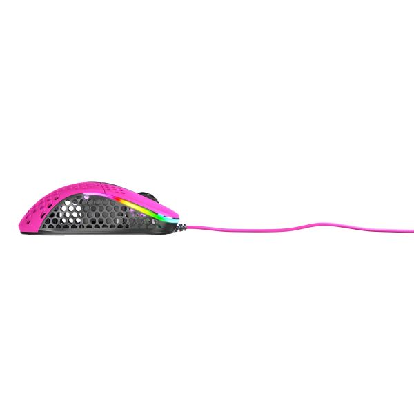 Xtrfy M4 RGB muis Rechtshandig USB Type-A Optisch 16000 DPI (XG-M4-RGB-PINK)