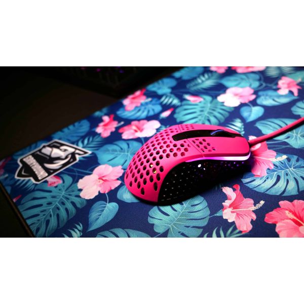 Xtrfy M4 RGB muis Rechtshandig USB Type-A Optisch 16000 DPI (XG-M4-RGB-PINK)