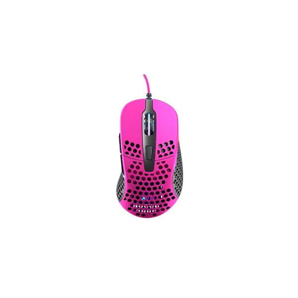 Xtrfy M4 RGB muis Rechtshandig USB Type-A Optisch 16000 DPI (XG-M4-RGB-PINK)