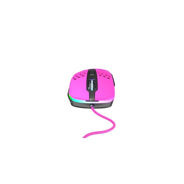 Xtrfy M4 RGB muis Rechtshandig USB Type-A Optisch 16000 DPI (XG-M4-RGB-PINK)