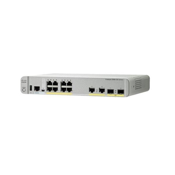 Cisco Catalyst WS-C3560CX-8TC-S netwerk-switch Managed L3 Gigabit Ethernet (10/100/1000) Wit (WS-C3560CX-8TC-S)