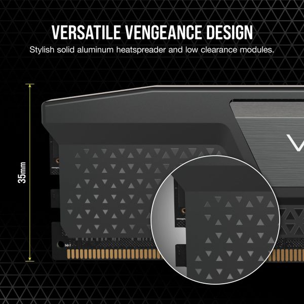 Corsair Vengeance CMK64GX5M2B5600C36 geheugenmodule 64 GB 2 x 32 GB DDR5 5600 MHz (CMK64GX5M2B5600C36)