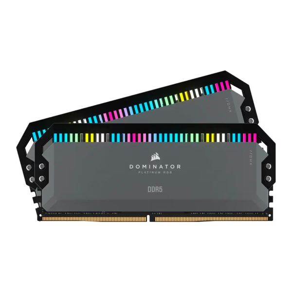 Corsair 64 GB Corsair DIMM 6600 (2x 32 GB) Dual-Kit (schwarz. CMT64GX5M2B6600C32. Dominator Platinium. INTEL XMP) (CMT64GX5M2B6600C32)
