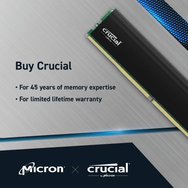 Crucial CP2K16G4DFRA32A geheugenmodule 32 GB 2 x 16 GB DDR4 3200 MHz (CP2K16G4DFRA32A)