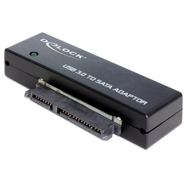 DeLOCK 62486 tussenstuk voor kabels USB3.0 SATA III Zwart (62486)