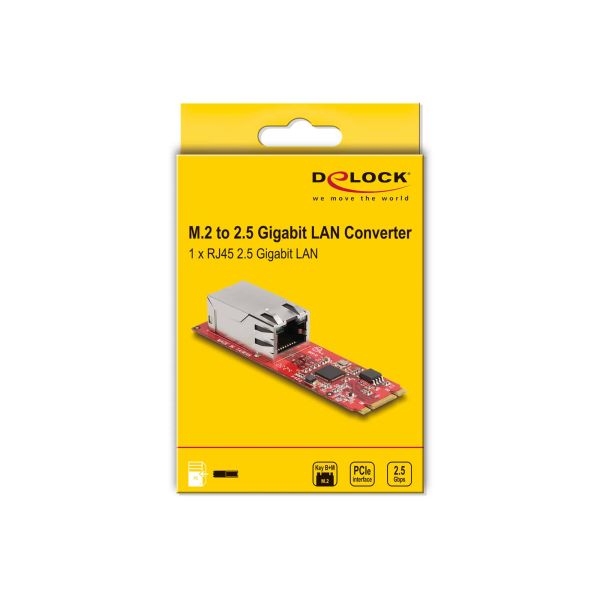 DeLOCK 62985 netwerkkaart Intern Ethernet 2500 Mbit/s (62985)