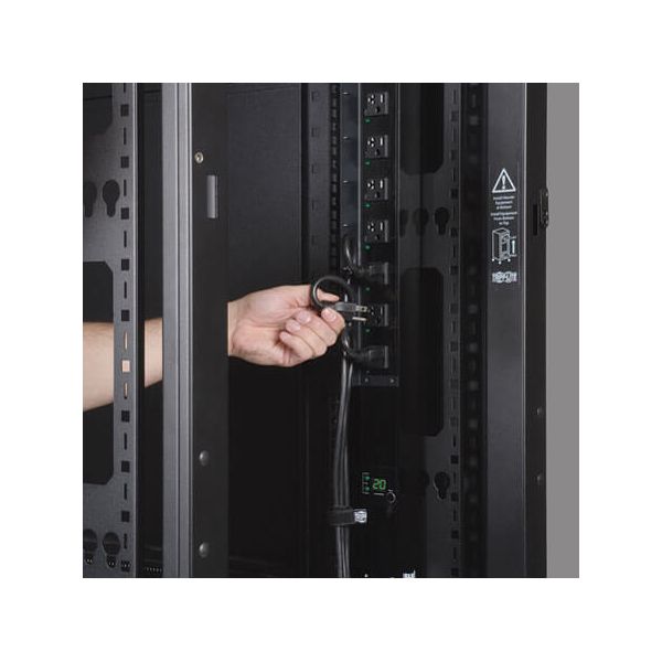 Tripp Lite SR42UBDP rack 42U Vrijstaande rek Zwart (SR42UBDP)