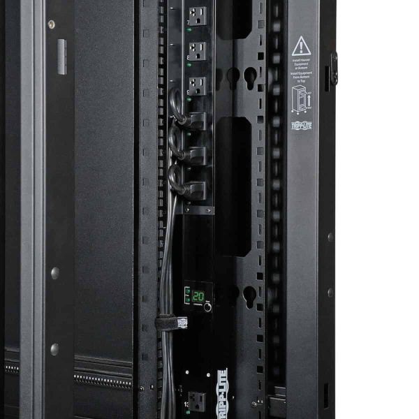 Tripp Lite SR42UBDP48 rack 42U Vrijstaande rek Zwart (SR42UBDP48)