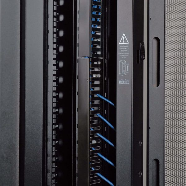 Tripp Lite SR42UBDP48 rack 42U Vrijstaande rek Zwart (SR42UBDP48)