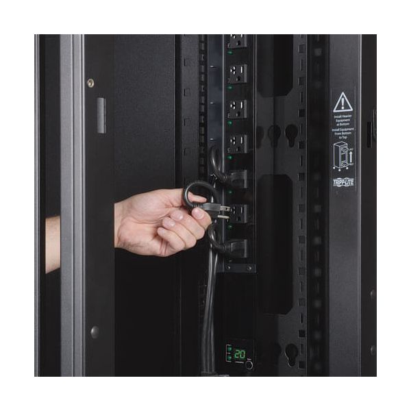 Tripp Lite SR48UBDPWD rack 48U Vrijstaande rek Zwart (SR48UBDPWD)