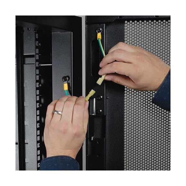 Tripp Lite SR48UBDPWD rack 48U Vrijstaande rek Zwart (SR48UBDPWD)