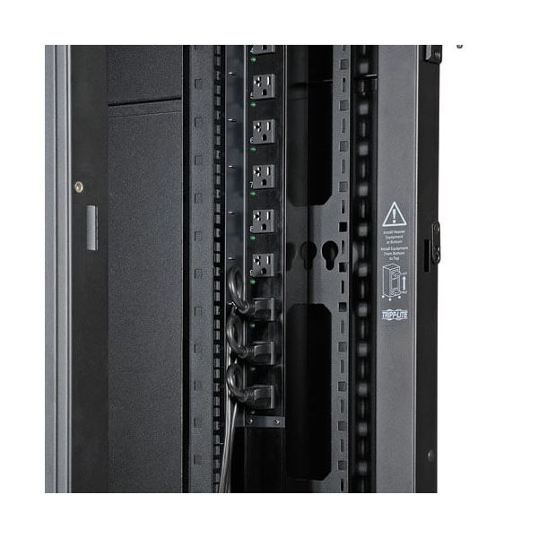 Tripp Lite SR48UBDPWD rack 48U Vrijstaande rek Zwart (SR48UBDPWD)