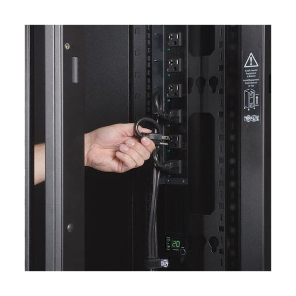 Tripp Lite SR48UBWD power rack-behuizing 48U Vloer Zwart (SR48UBWD)
