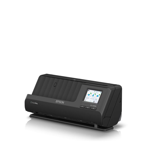 Epson ES-C380W Scanner met ADF + invoer voor losse vellen 600 x 600 DPI A4 Zwart (B11B269401)