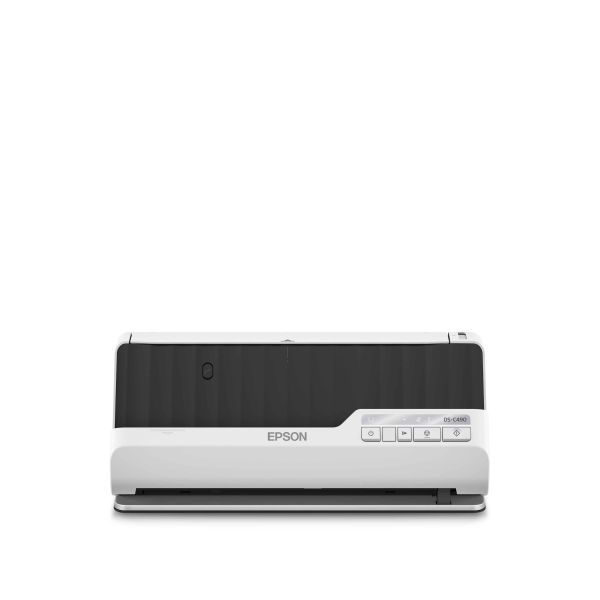 Epson DS-C490 Scanner met ADF + invoer voor losse vellen 600 x 600 DPI A4 Zwart, Wit (B11B271401)
