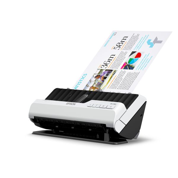 Epson DS-C330 Scanner met ADF + invoer voor losse vellen 600 x 600 DPI A4 Zwart, Wit (B11B272401)