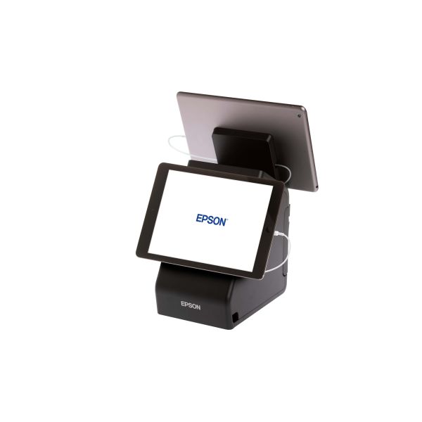 Epson TM-m30II-S (012A0): USB + Ethernet + BT + NES + Lightning + SD, Black, PS, UK (C31CH63012A0)
