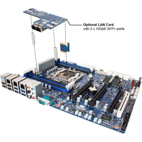 GIGABYTE MW50-SV0 moederbord Intel® C612 LGA 2011-v3 ATX (9CLN4D40MR-00)