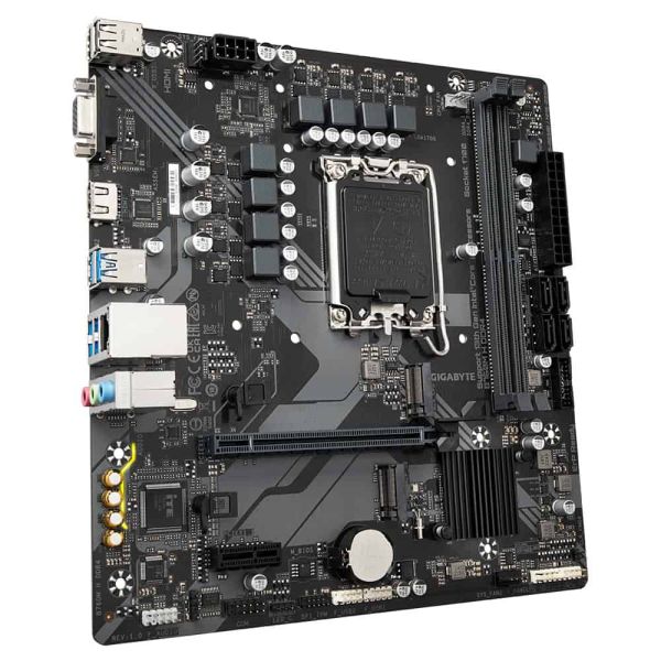 GIGABYTE B760M H DDR4 moederbord Intel B760 Express LGA 1700 micro ATX (B760M H DDR4) GIGABYTE B760M H DDR4 moederbord Intel B760 Express LGA 1700 micro ATX (B760M H DDR4)