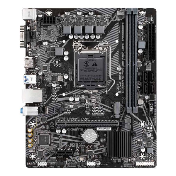 GIGABYTE H510M H V2 moederbord Intel H510 Express LGA 1200 (Socket H5) micro ATX (H510M H V2)