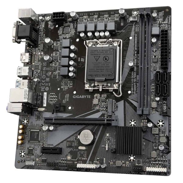 GIGABYTE H610M H V2 DDR4 moederbord Intel H610 Express LGA 1700 micro ATX (H610M H V2 DDR4)