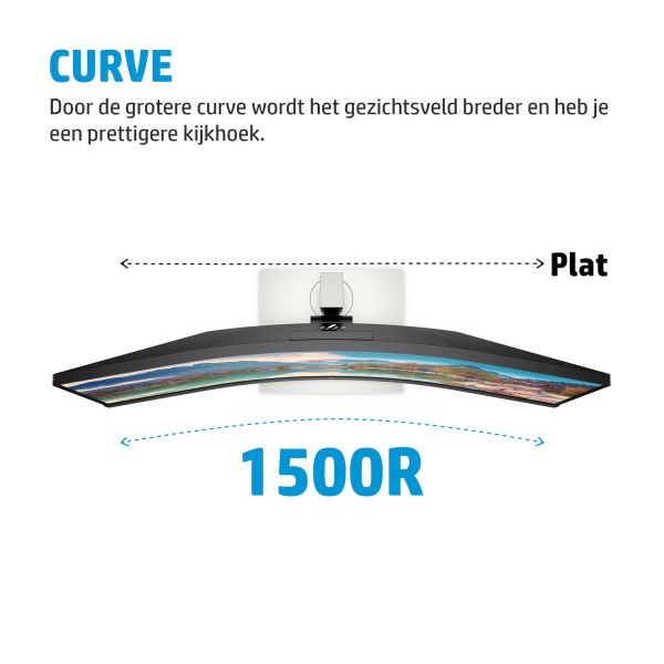 HP E34m G4 86,4 cm (34") 3440 x 1440 Pixels Wide Quad HD Zwart (40Z26AA)