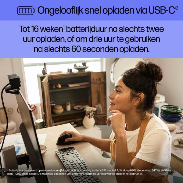 HP 925 ergonomische verticale muis (6H1A5AA#ABB)