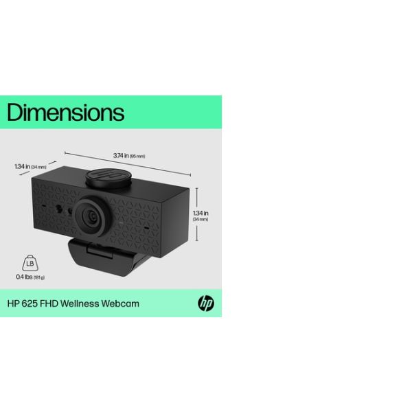 HP 625 FHD Webcam (6Y7L1AA#ABB)