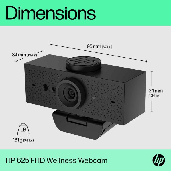 HP 625 FHD Webcam (6Y7L1AA#ABB)