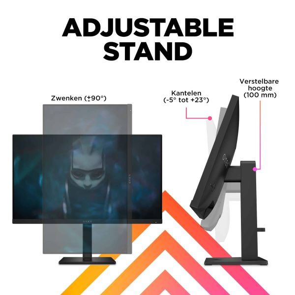 HP OMEN by HP 24 60,5 cm (23.8") 1920 x 1080 Pixels Full HD Zwart (780D9AA#ABB)