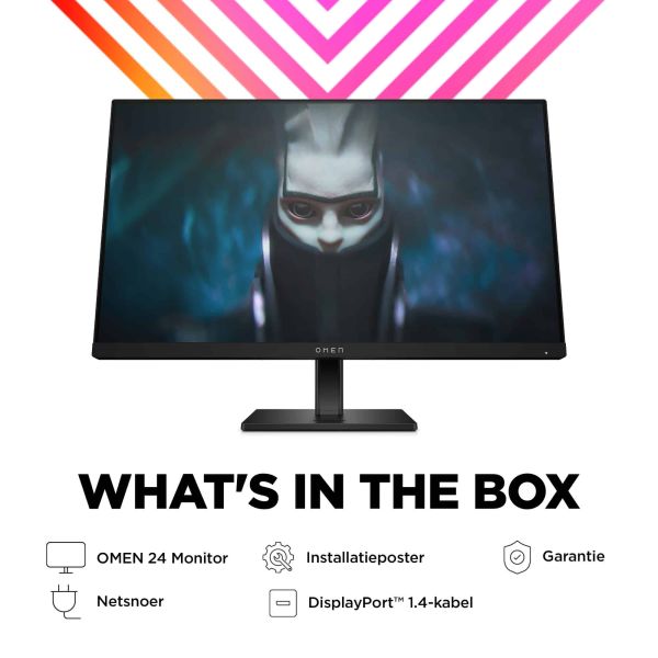 HP OMEN by HP 24 60,5 cm (23.8") 1920 x 1080 Pixels Full HD Zwart (780D9AA#ABB)