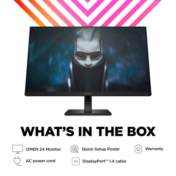 HP OMEN by HP 24 60,5 cm (23.8") 1920 x 1080 Pixels Full HD Zwart (780D9AA#ABB)