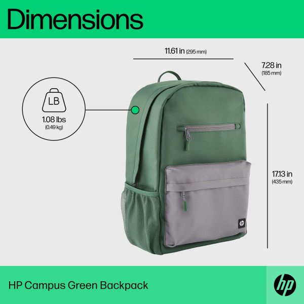 HP Campus Backpack, blauw (7K0E5AA)