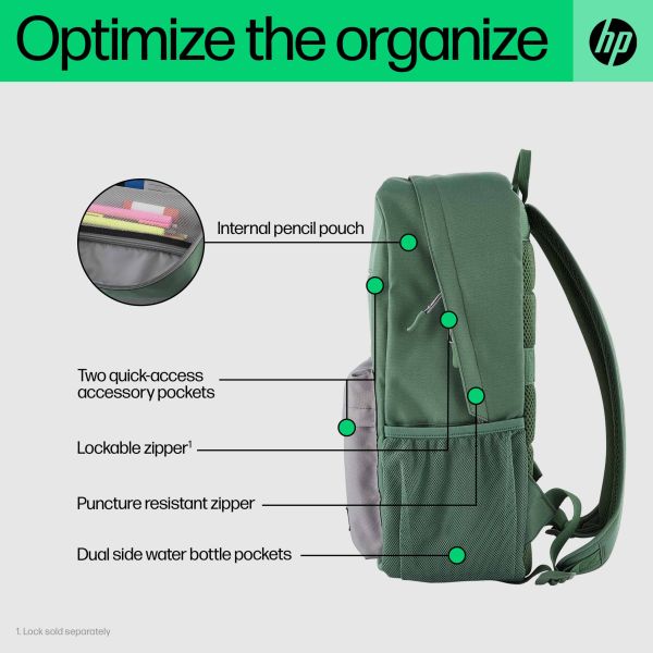 HP Campus Backpack, blauw (7K0E5AA)