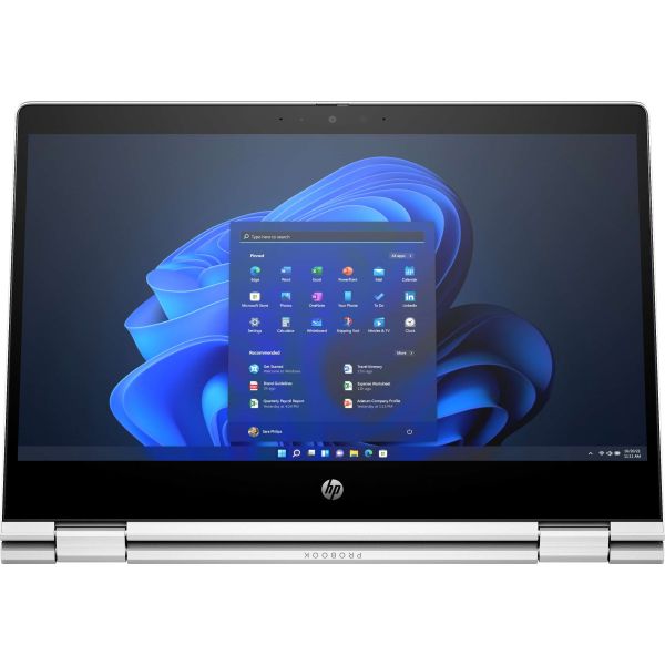 HP Pro x360 435 G10 AMD Ryzen™ 5 7530U Hybride (2-in-1) 33,8 cm (13.3") Touchscreen Full HD 16 GB DDR4-SDRAM 512 GB SSD Wi-Fi 6 (802.11ax) Windows 11 Pro Zilver (85A92EA#ABH)