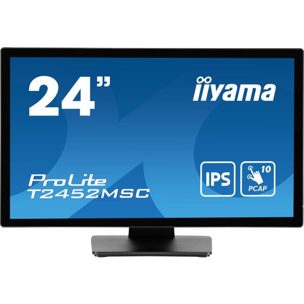 iiyama ProLite T2452MSC-B1 computer monitor 60,5 cm (23.8") 1920 x 1080 Pixels Full HD LCD Touchscreen Multi-gebruiker Zwart (T2452MSC-B1) 1/2 iiyama ProLite T2452MSC-B1 computer monitor 60,5 cm (23.8") 1920 x 1080 Pixels Full HD LCD Touchscreen Multi-gebruiker Zwart (T2452MSC-B1)