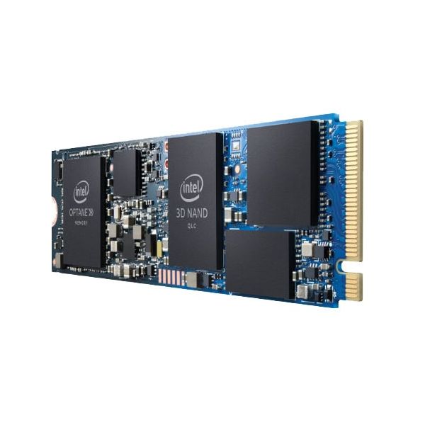 Intel Optane HBRPEKNX0203A01 internal solid state drive M.2 1000 GB PCI Express 3.0 3D XPoint + QLC 3D NAND NVMe (HBRPEKNX0203A01) Intel Optane HBRPEKNX0203A01 internal solid state drive M.2 1000 GB PCI Express 3.0 3D XPoint + QLC 3D NAND NVMe (HBRPEKNX0203A01)