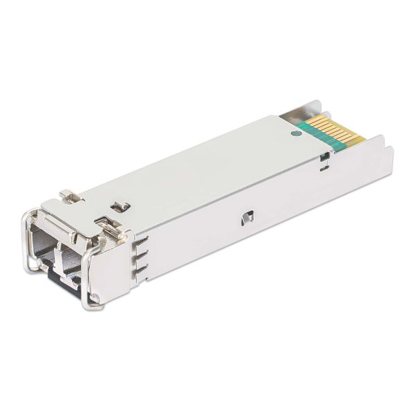 Intellinet Netwerk transceiver Gigabit SFP, 1000Base-SX (LC) multi-mode, 550 m, 850 nm, HPE-compatibel, equivalent aan HPE J4858A/J4858B/J4858C/J4858D, 3 jaar garantie (508742) Intellinet Netwerk transceiver Gigabit SFP, 1000Base-SX (LC) multi-mode, 550 m, 850 nm, HPE-compatibel, equivalent aan HPE J4858A/J4858B/J4858C/J4858D, 3 jaar garantie (508742)
