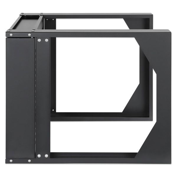 Intellinet 19" open frame rack voor wandmontage, 6U, scharnierend voorframe, 2-post uitvoering, diepte 17,7", bouwpakket, zwart RAL 9004 (716178) Intellinet 19" open frame rack voor wandmontage, 6U, scharnierend voorframe, 2-post uitvoering, diepte 17,7", bouwpakket, zwart RAL 9004 (716178)