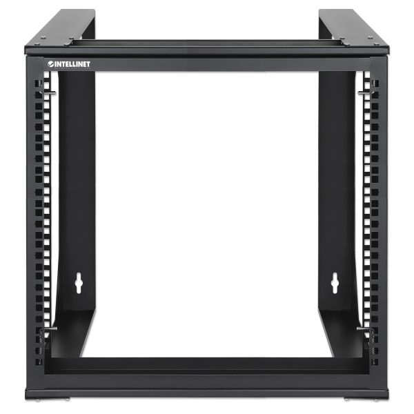 Intellinet 19" open frame rack voor wandmontage, 9U, scharnierend voorframe, 2-post uitvoering, diepte 17,7", bouwpakket, zwart RAL 9004 (716185) Intellinet 19" open frame rack voor wandmontage, 9U, scharnierend voorframe, 2-post uitvoering, diepte 17,7", bouwpakket, zwart RAL 9004 (716185)