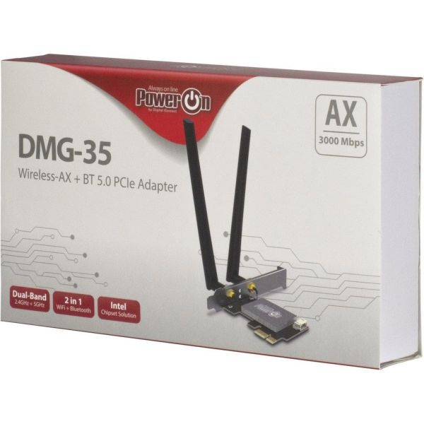 Inter-Tech DMG-35 Intern WLAN / Bluetooth 3000 Mbit/s (88888149)