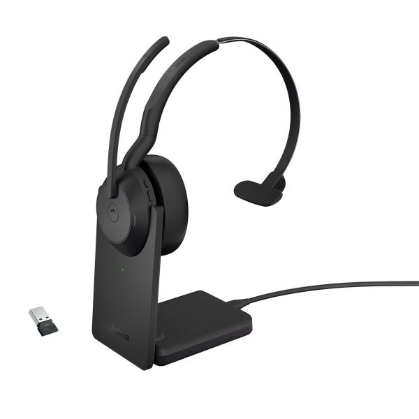 Jabra Evolve2 55 Headset Draadloos Hoofdband Kantoor/callcenter USB Type-C Bluetooth (25599-899-989)