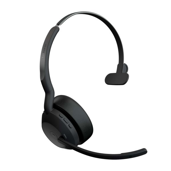 Jabra Evolve2 55 Headset Bedraad en draadloos Hoofdband Kantoor/callcenter Bluetooth Oplaadhouder Zwart (25599-899-989)