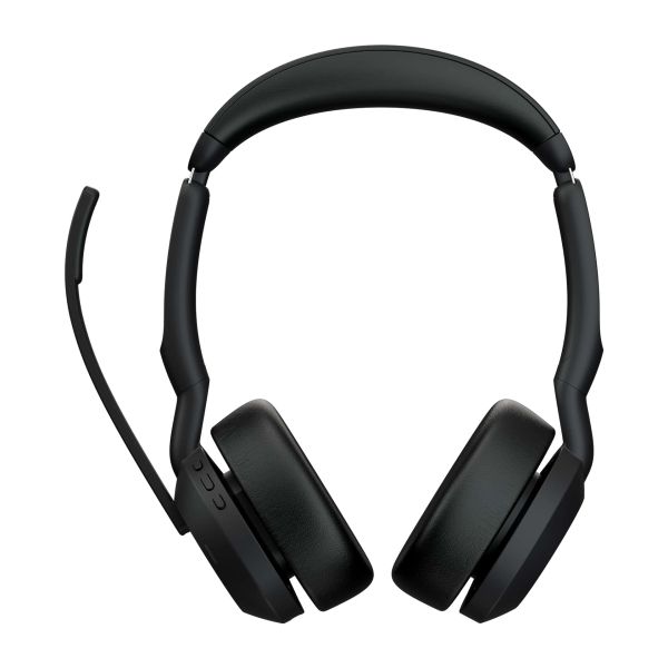Jabra Evolve2 55 Headset Bedraad en draadloos Hoofdband Kantoor/callcenter Bluetooth Oplaadhouder Zwart (25599-989-989)