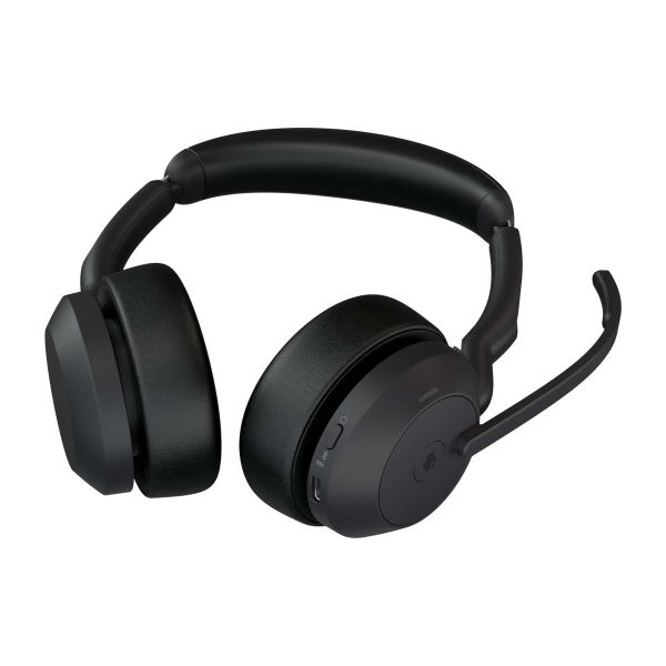 Jabra Evolve2 55 Headset Draadloos Hoofdband Kantoor/callcenter USB Type-C Bluetooth (25599-999-889)