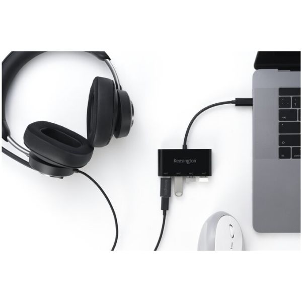 Kensington CH1200 USB-C® 10Gbps 4-Port Hub (K33616WW)