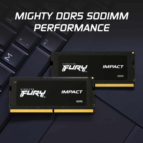Kingston Technology FURY 16GB 6000MT/s DDR5 CL38 SODIMM Impact XMP (KF560S38IB-16)