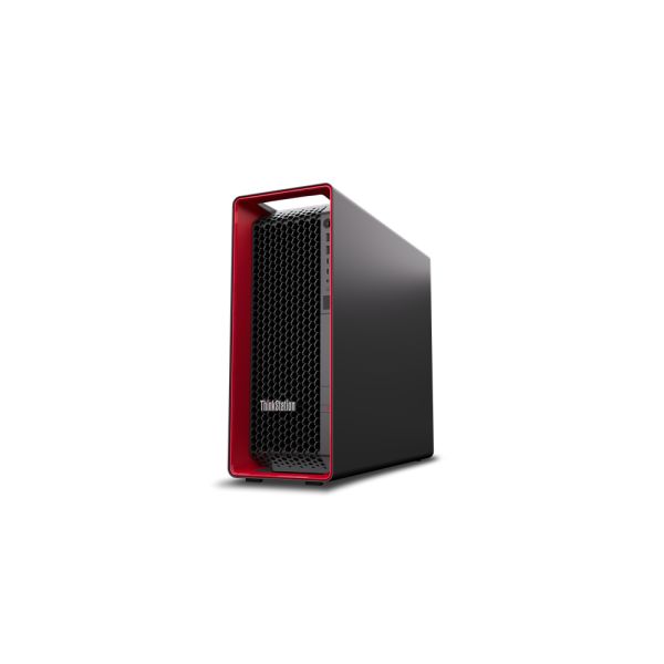 Lenovo ThinkStation P7 w5-3423 Tower Intel® Xeon® 32 GB DDR5-SDRAM 1000 GB SSD Windows 11 Pro for Workstations Workstation Zwart, Rood (30F3001DMH)